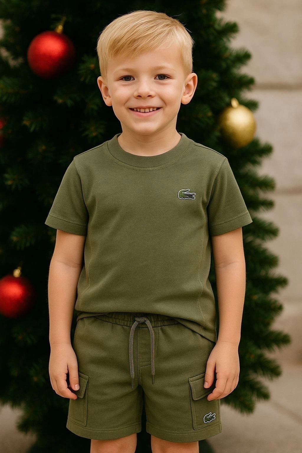 CONJUNTO INFANTIL - LACOSTE