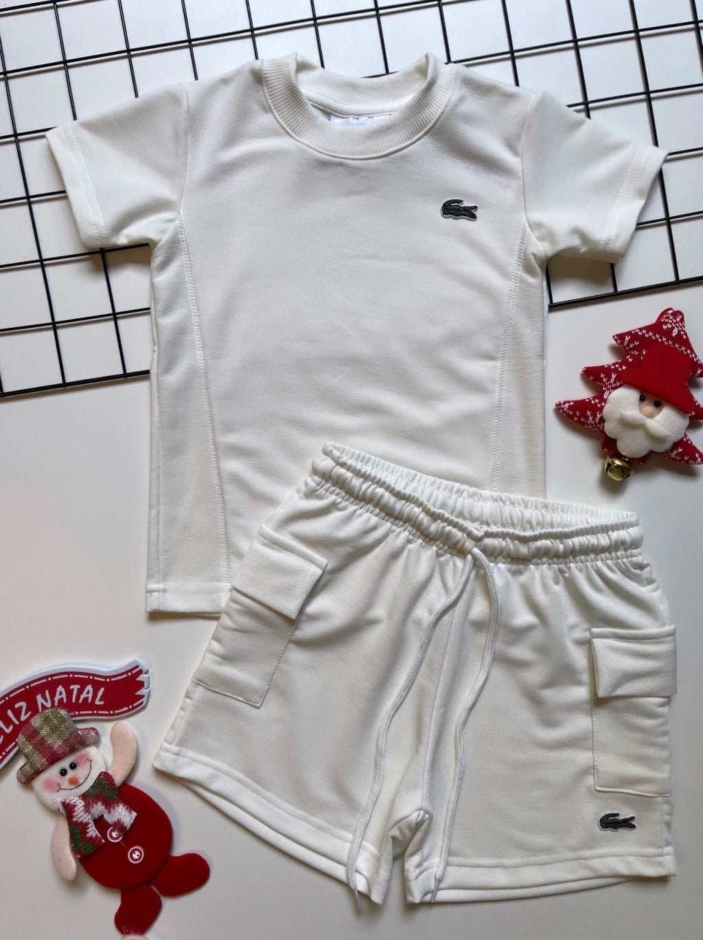 CONJUNTO INFANTIL - LACOSTE