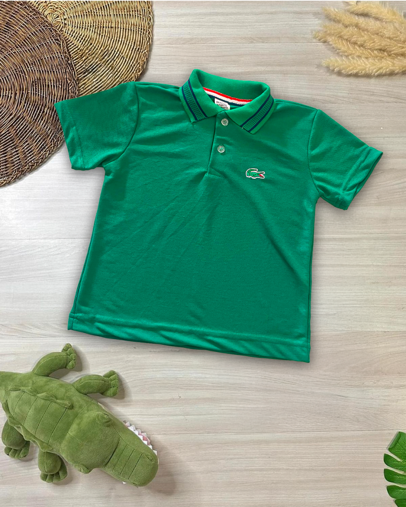 CAMISA GOLA POLO INFANTIL - LACOSTE