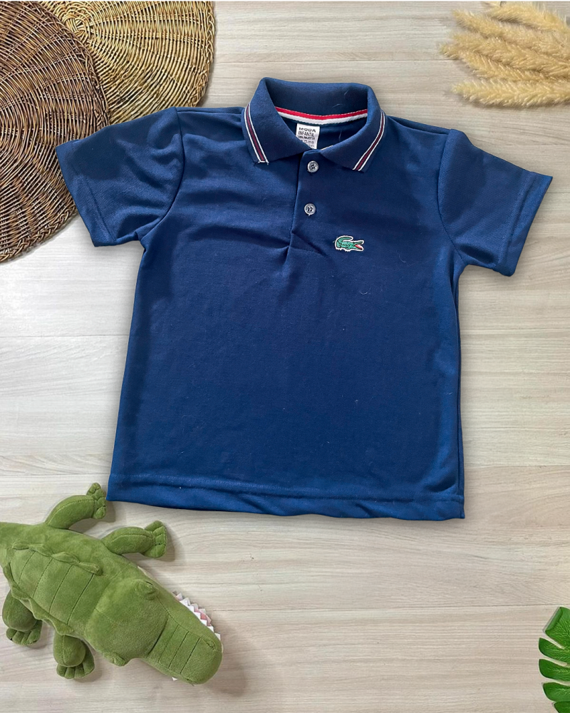 CAMISA GOLA POLO INFANTIL - LACOSTE