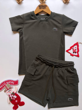 CONJUNTO INFANTIL - LACOSTE
