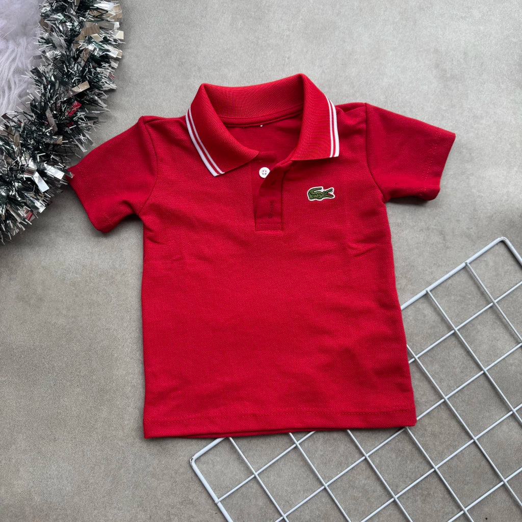 CAMISETA POLO INFANTIL - LACOSTE